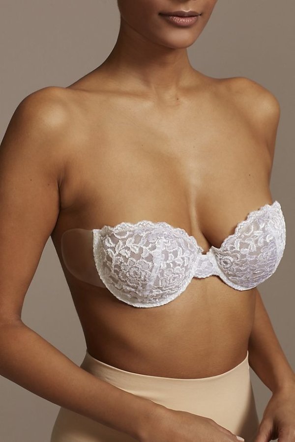 Fashion Forms Lace Backless Strapless Adhesive Bra