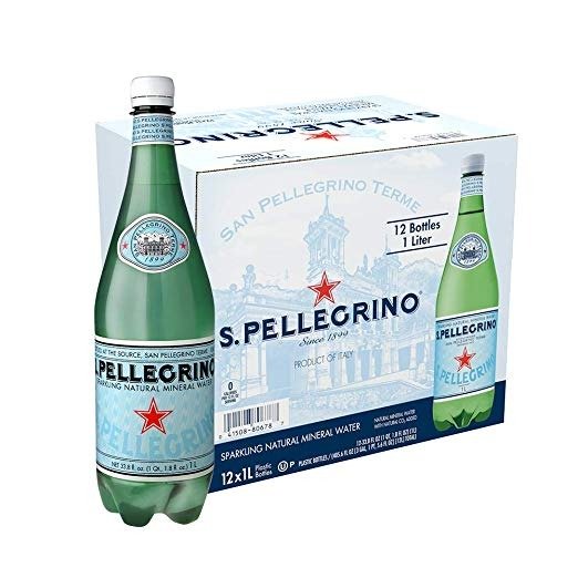 Sparkling Natural Mineral Water, 33.8 fl oz. (Pack of 12) @ Amazon