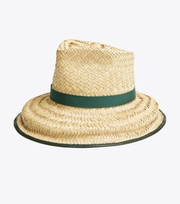 Structured Basket-Weave Hat