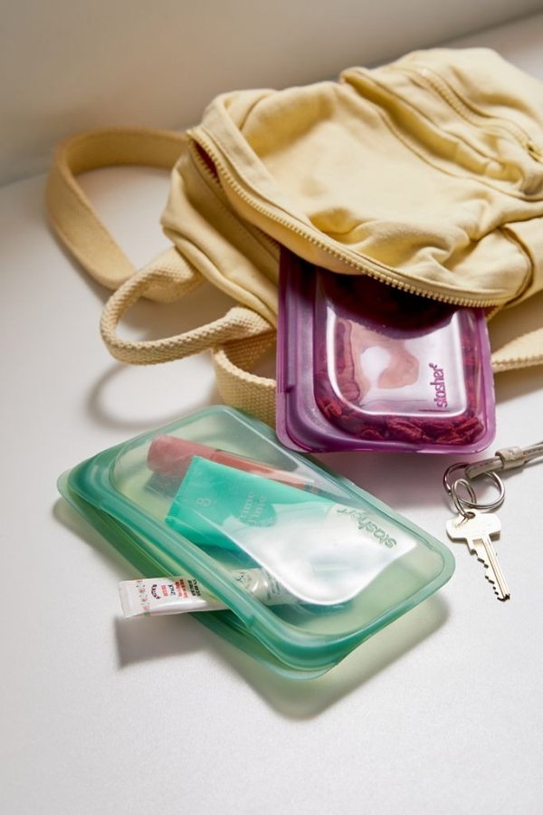 Small Reusable Silicone Snack Bag