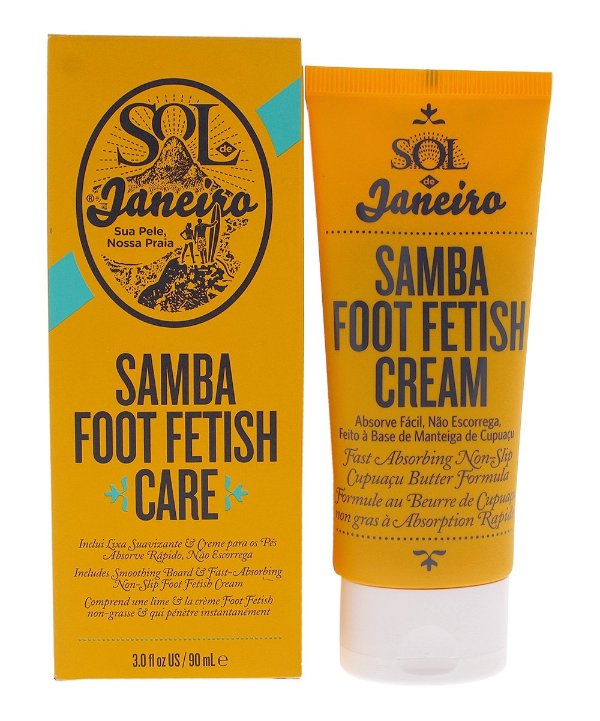Samba Foot Fetish Care Cream & Smoothing Board