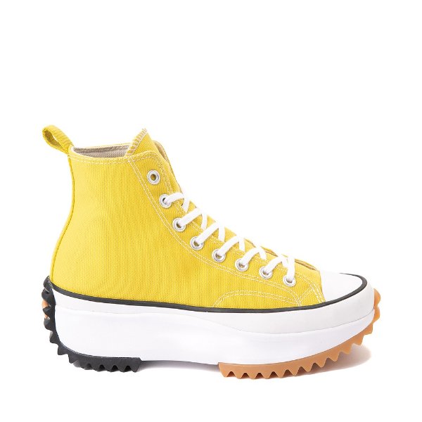 Run Star Hike Platform Sneaker - Bitter Lemon / White / Gum