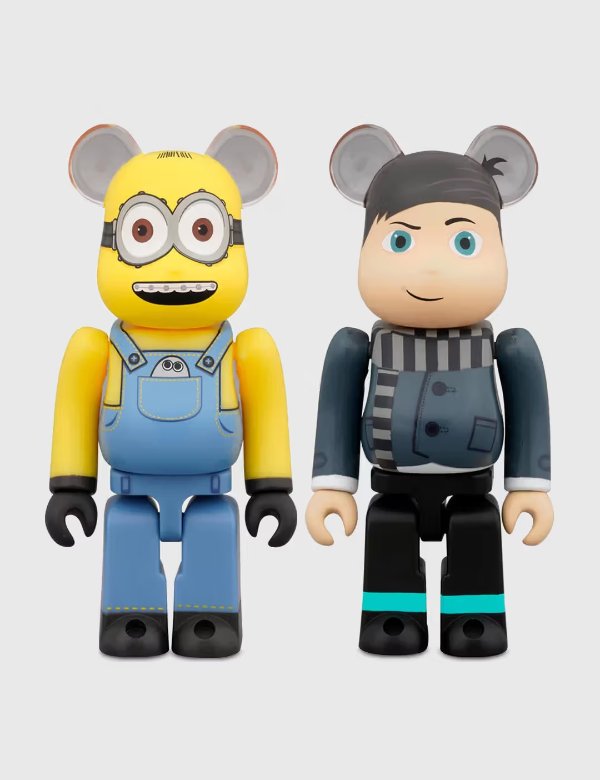 BE@RBRICK Otto & Young Gru 2PACK 100%