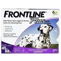 Buy Frontline Plus for Large Dogs 45-88 lbs Purple at Lowest Price