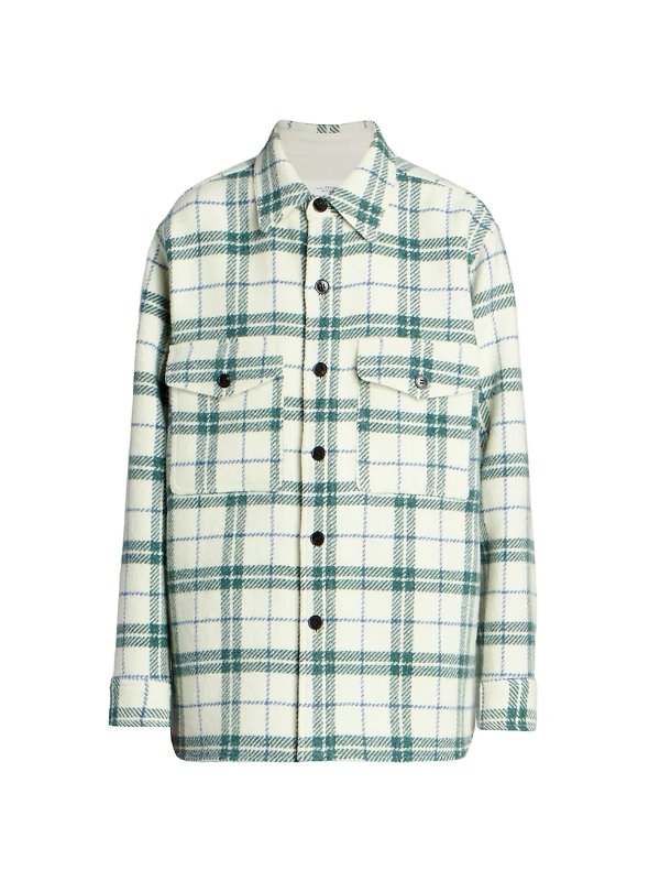 Faxon Wool Plaid Shirt-Jacket