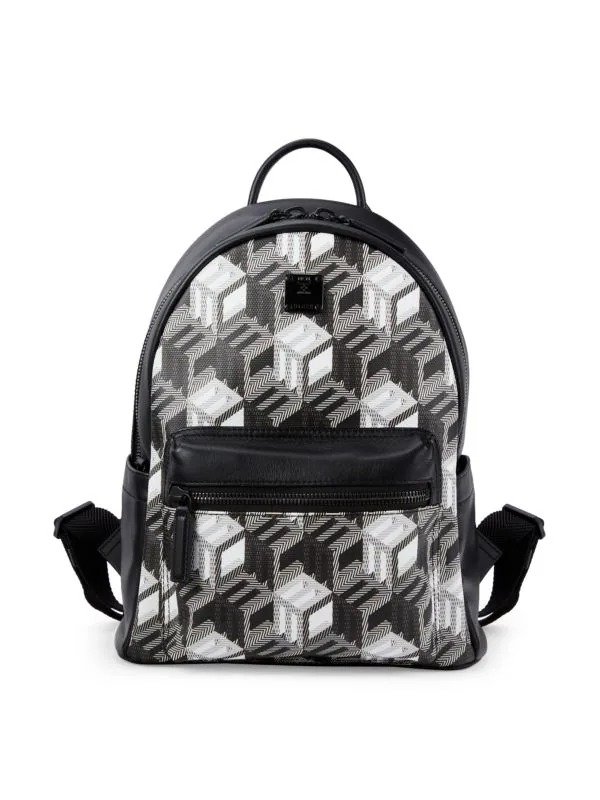 Cubic Monogram Backpack