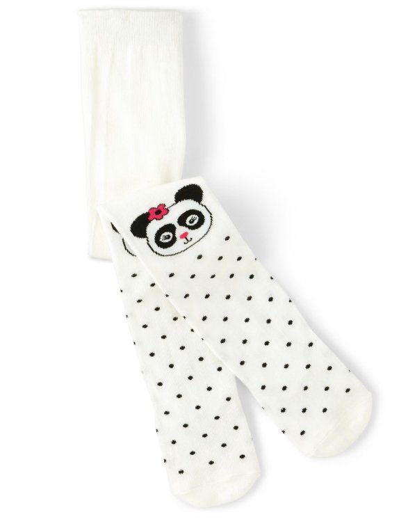儿童熊猫连裤袜