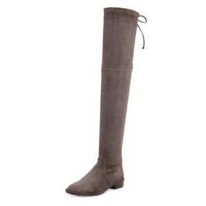 Stuart Weitzman Lowland Stretch-Suede Over-the-Knee Boot, Londra