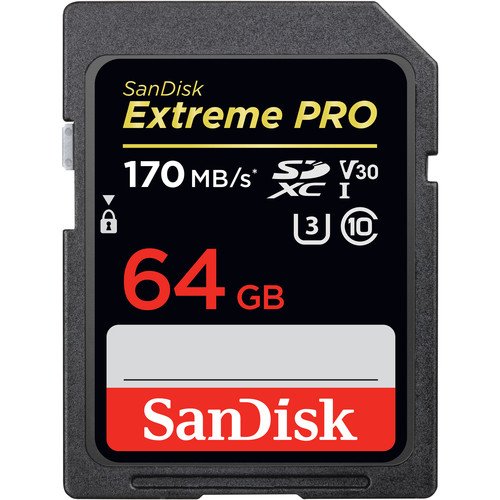 64GB Extreme PRO UHS-I SDXC