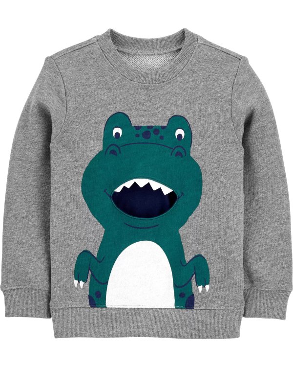 Dinosaur French Terry Pullover