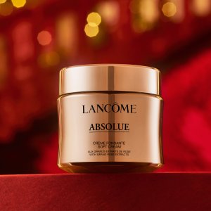 即将截止：Lancome 精选美妆护肤热卖 收菁纯面霜