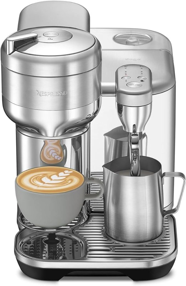 Vertuo Creatista 自动咖啡机，带奶泡棒，
