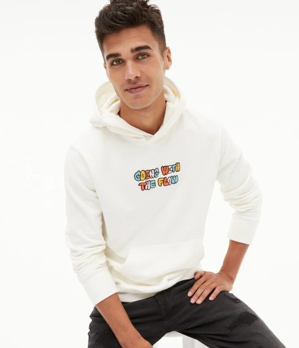 Men's Going With The Flow Pullover Hoodie***