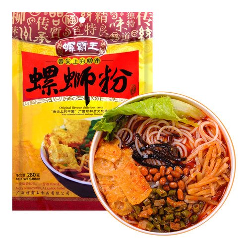 LIUZHOU Guangxi Specialty LuoSiFen (Pickle Flavor Noodles) 280g (No Quail Egg Random Version)