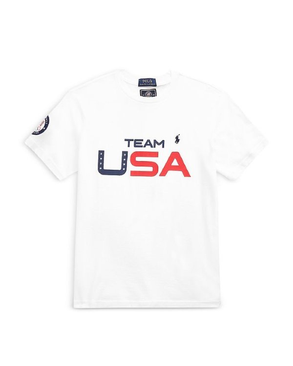 儿童T恤 冬奥会美国队服系列