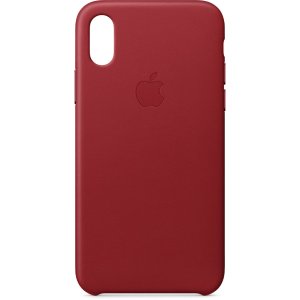 Apple iPhone X 官方出品皮革保护壳