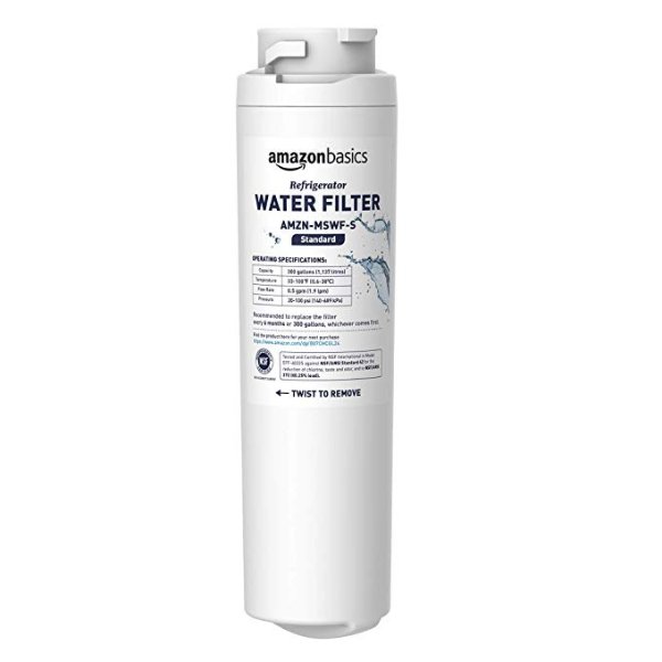 Replacement GE MSWF Refrigerator Water Filter- Standard Filtration