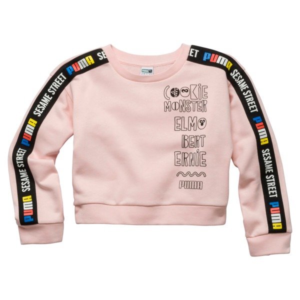 x SESAME STREET Girl’s Crewneck Sweatshirt