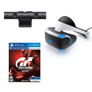 手慢无：PlayStation VR 虚拟头盔+PS4游戏套装