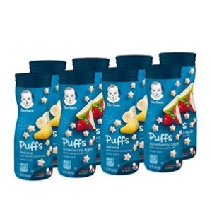 Amazon Gerber Puffs Cereal Snack, 8 Count