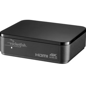 Rocketfish 2口 HDMI 分线器 支持4K 和HDR