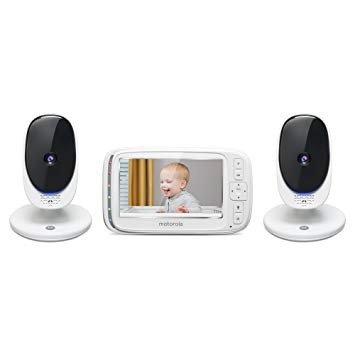 Comfort 50-2 数字婴儿监控器，5英寸屏幕，带2个摄像头