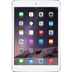 Apple iPad mini 2 with Wi-Fi + Cellular(AT&T) 64GB Silver/White