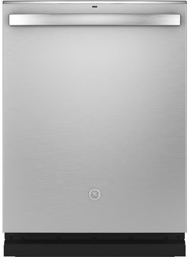 GDT645SSNSS 24 Inch Built-In Tall Tub Dishwasher with Fully Integrated Controls, 16 Place Setting, Dry Boost, AutoSense Cycle, Bottle Jets, Steam + Sani, Pirahna Hard Food Disposer, Rinse Aid Dispenser, Ultra Quiet Operation, NSF and EnergyStar Certified: Stainless Steel