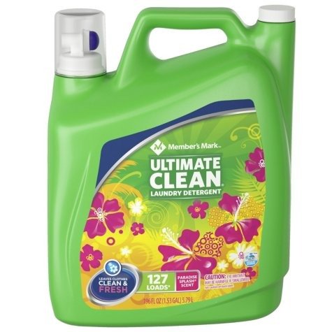 Ultimate Clean Liquid Laundry Detergent, Paradise Splash (127 loads, 196 oz.) - Sam's Club