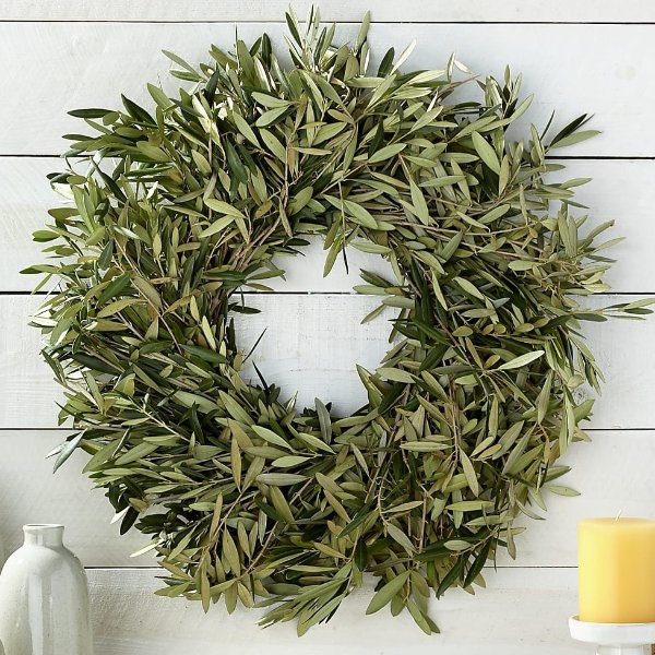 The Welcome Home Olive Wreath