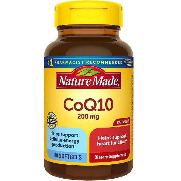 CoQ10 (Coenzyme Q 10) Softgels, 80 count