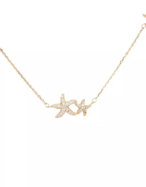 Starfish Necklace - (Rose gold color) - IHUSH - Finest Jewelry