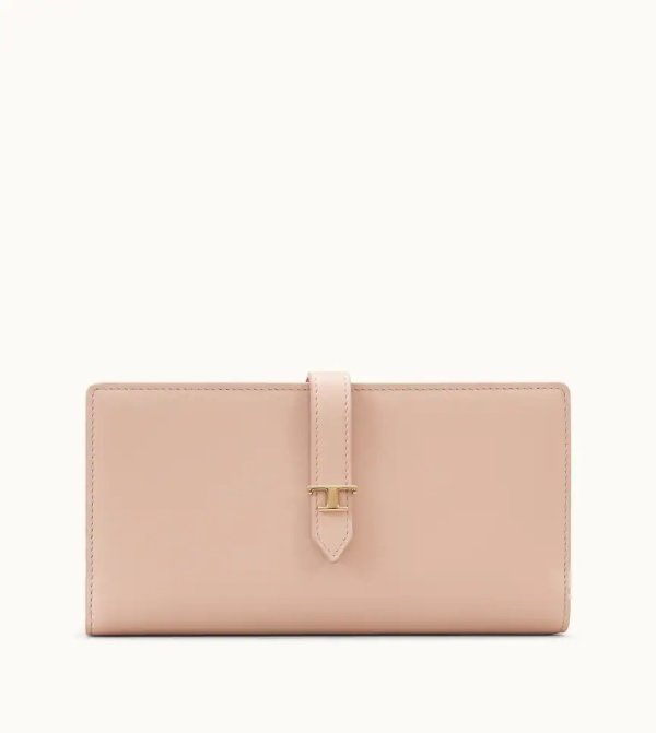 Purse in Leather - PINK
