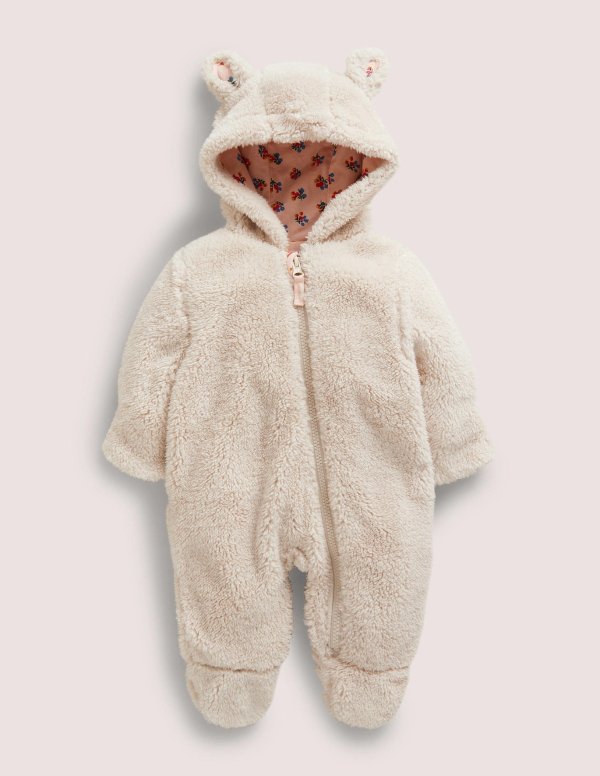 Cosy Bunny Borg All-in-one - Natural | Boden US