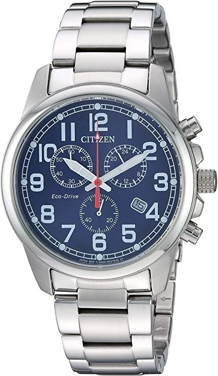 Men's Chandler Quartz Sport Watch with Stainless Steel Strap, Silver, 20 (Model: AT0200-56L)