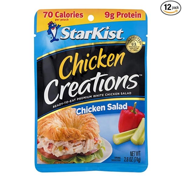 StarKist 鸡肉沙拉 2.6 oz 12包