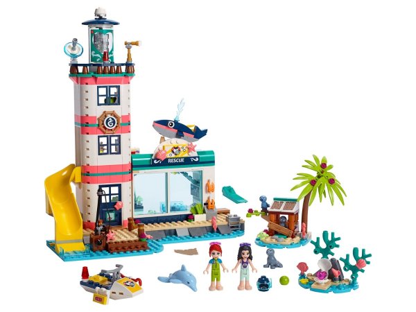 Lighthouse Rescue Center 41380 | Friends | Buy online at the Official LEGO® Shop US