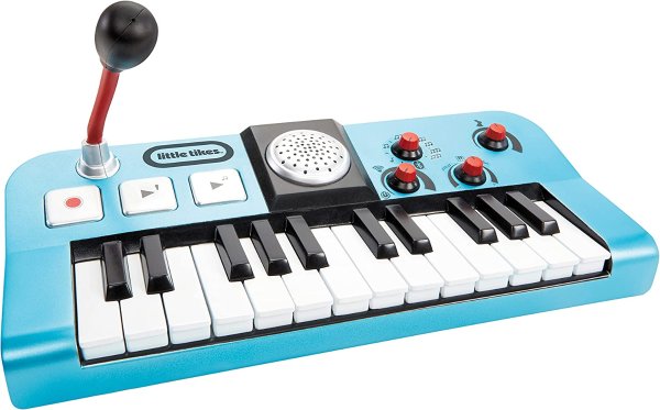 My Real Jam Keyboard with Microphone, Musical Instrument with 4 Play Modes, Play Any Song with Bluetooth,