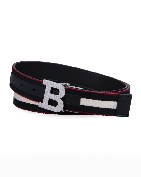 Men's Reversible B-Buckle Belt