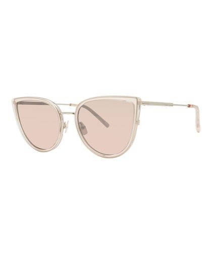 Sheer Blush Cat-Eye Sunglasses