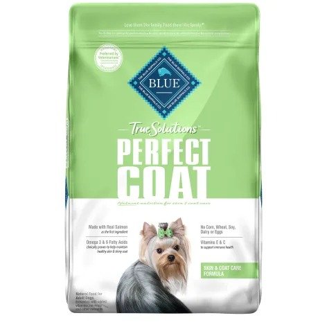 True Solutions Perfect Coat Natural Skin & Coat Care Salmon Flavor Adult Dry Dog Food, 24 lbs. | Petco