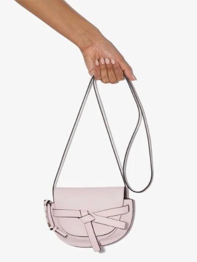 pink Gate mini leather cross body bag | Browns