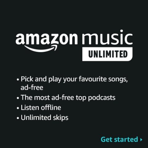 Amazon Music 新用户前三个月免费！