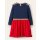 Trim Detail Knitted Dress - Rockabilly Red Military | Boden US