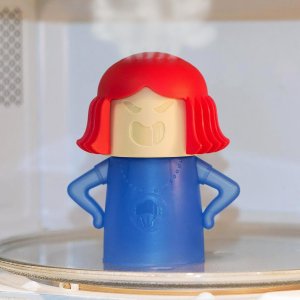 Angry Mama Microwave Cleaner - Blue Base