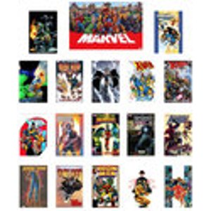 Marvel Superhero Assorted Graphic Novel 15-Pack