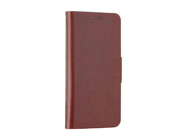 FORM by Monoprice iPhone XS Max Vegan Leather Wallet Case, Brown - Monoprice.com