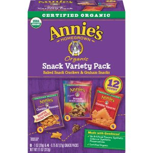 Annie's Snack Variety Pack, 11 oz, 12 Count
