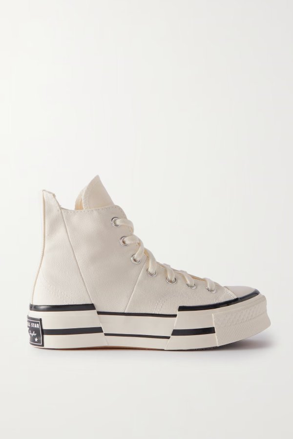 Chuck 70 Plus canvas high-top sneakers