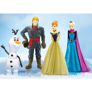 Disney Frozen 4-Piece Figurine Set